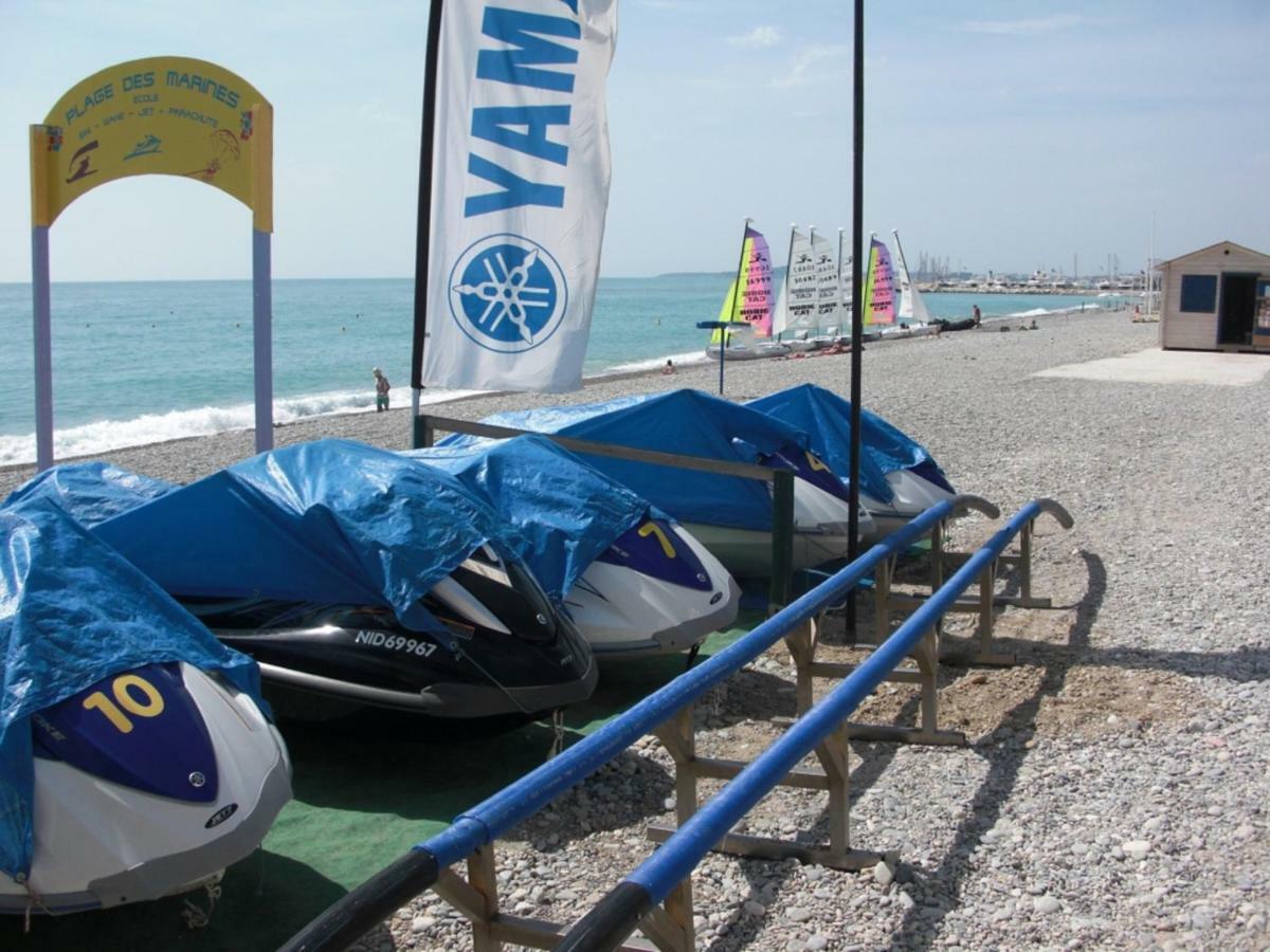 Agreable Appartement 4 Personnes A Villeneuve-Loubet Plage, Piscine, Mer, Commerces A Proximite ภายนอก รูปภาพ